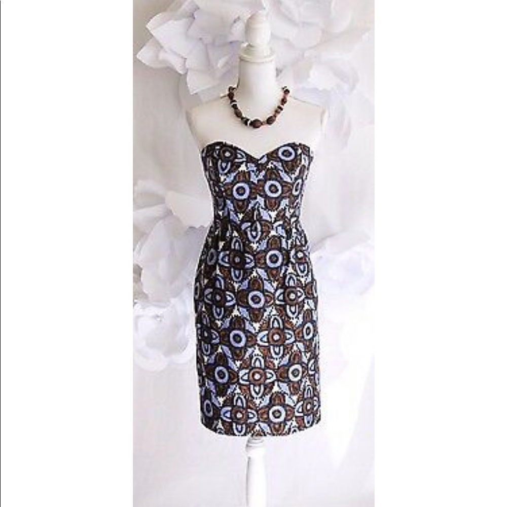 Milly strapless dress